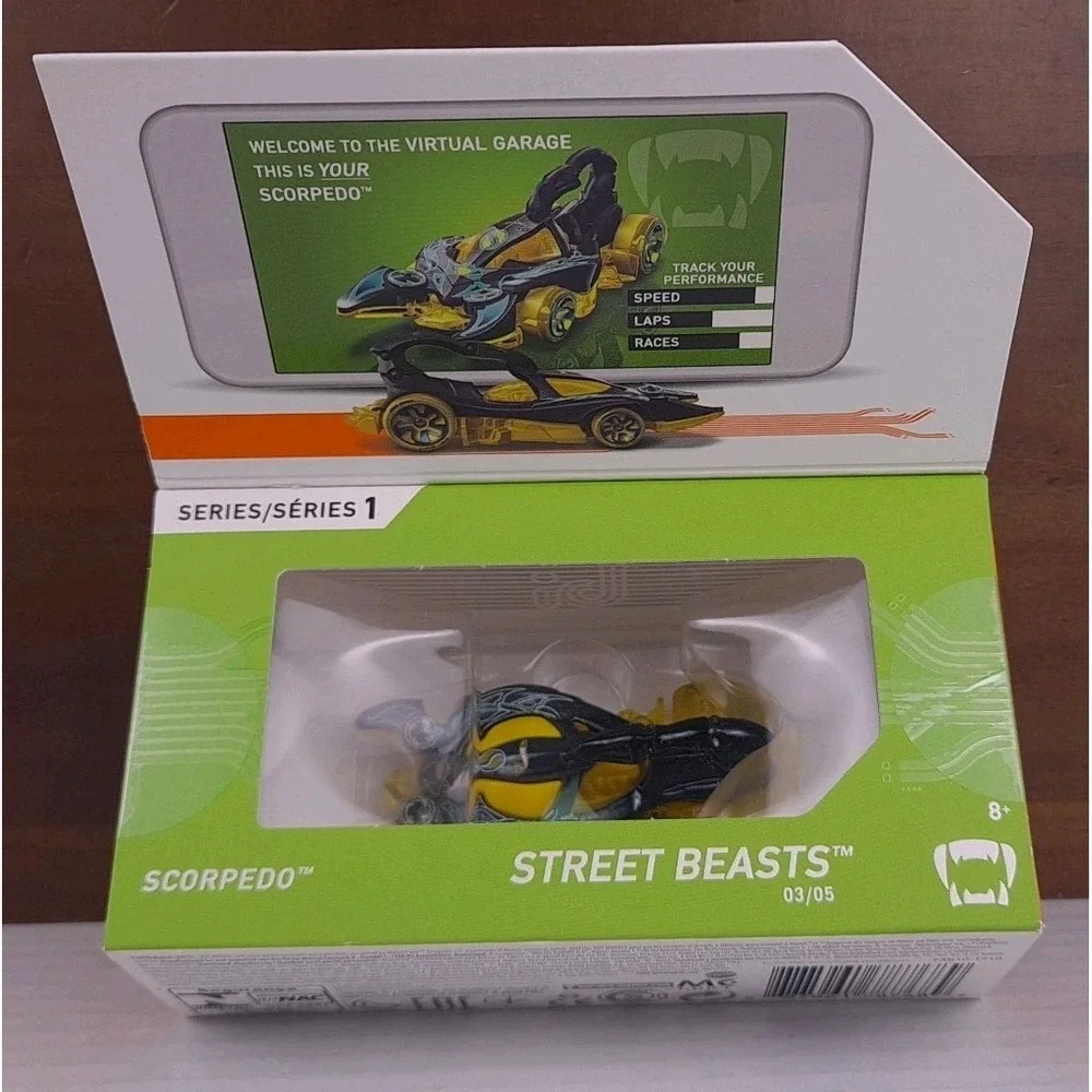 Hot‎ Wheels ID Series 1 Scorpedo Street Beasts New In Box